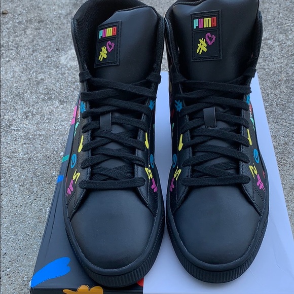 Puma Basket Mid BRADLEY THEODORY SHOES - Picture 3 of 8